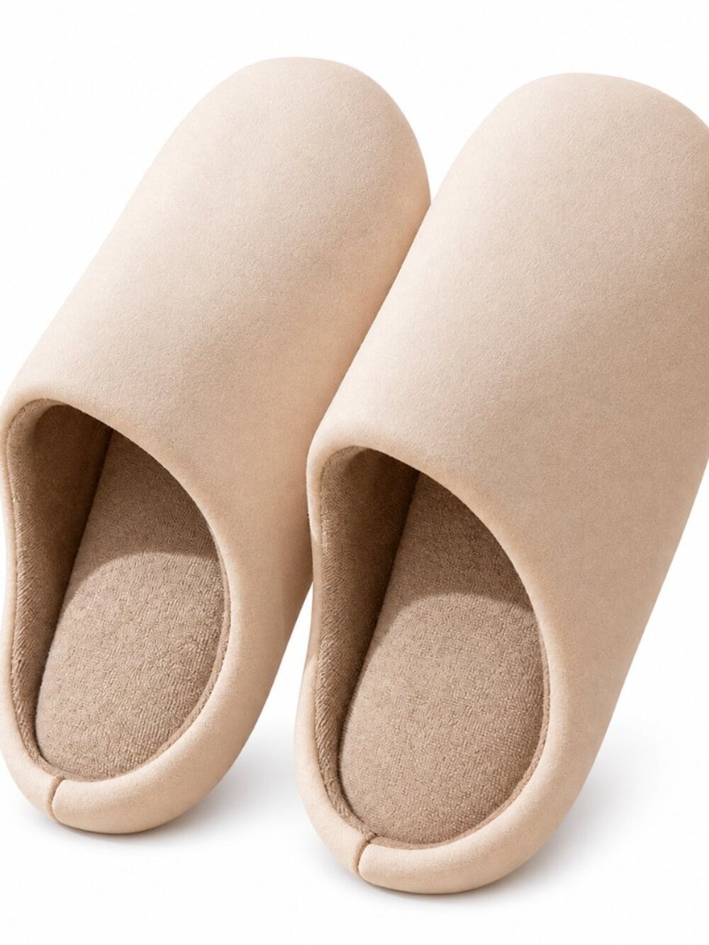 Japanese Style Quiet House Slippers for Women Men Closed Toe